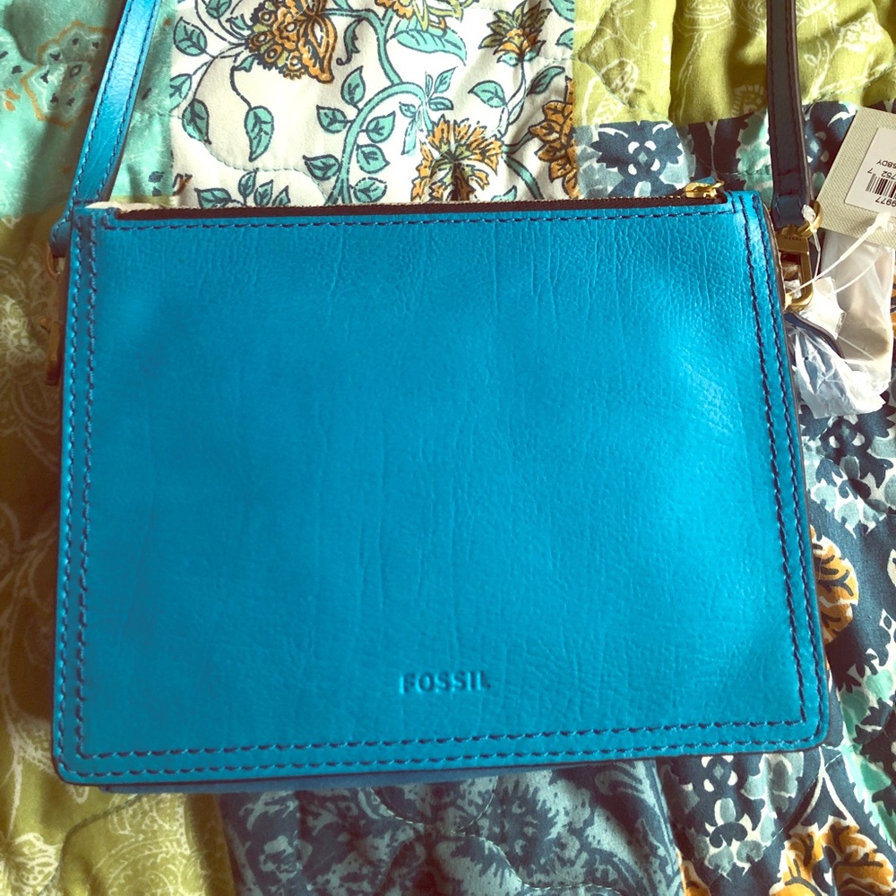 Fossil boxy purse